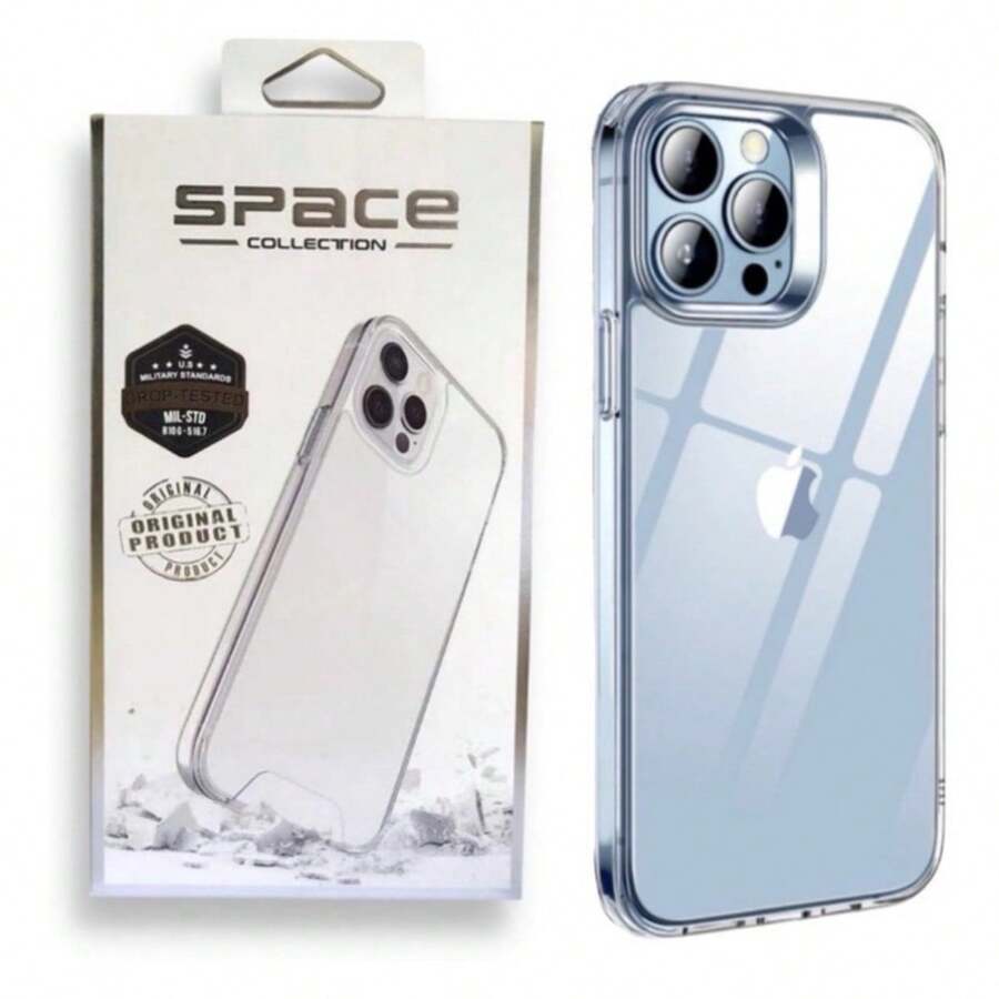 Transparent Anti-Impact Space Case Compatible With IPhones X XR 11 12 13 14 15 Pro Max