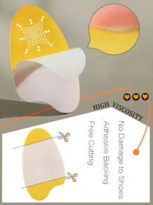 1-5 Paar Zehenballen Pads für Damen, rutschfest & reibungspolsternd für High-Heel-Schuhe, ultra-weiche selbstklebende Zehenballen Einlegesohle