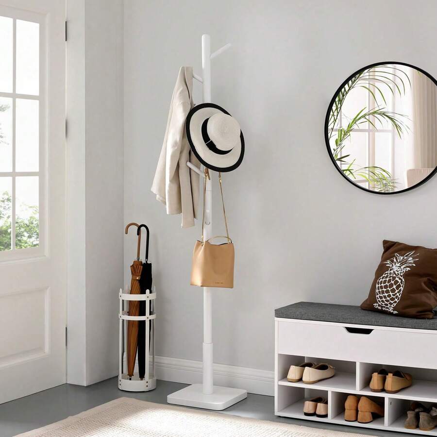 VASAGLE Coat Racks - White - View 1