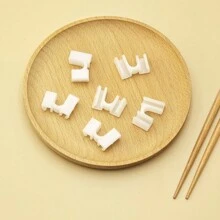 1/2/6/12pcs Chopstick Helper For Adult, Beginner, Trainer Or Learner – Plastic Hinge Connector For Chopsticks Training – Anti-Slip, Reusable And Replaceable – Dishwasher Safe ,Kitchen,Christmas Gift ﻿,School Supplies - Multicolor - View 11