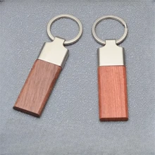 1pc Wooden Keychain Customized Texts Laser Engrave Name Numbers Keyring Gifts For Christmas Day - Multicolor - View 6