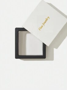 1 pieza Anillo de boda de pareja de plata de ley 925 pura al 100% - Joyería de estilo simple mate para novios/novias - Accesorios de compromiso - Regalos de joyería - Joyería nupcial - San Valentín - Plateado - Ver 10