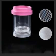 Pet Fish Breeding Tank, Portable Fish Hatchery With Mesh Filter Box, Double Layer Aquarium - Blue - View 4