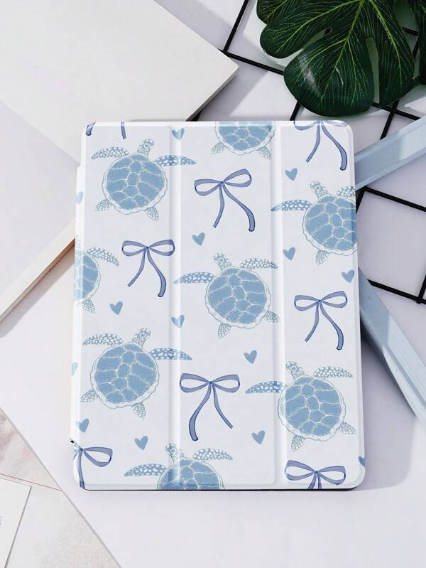 Sea Turtle Case Compatible With Samsung Galaxy Tab/IPad,IPad 9th/8th/7th Generation 10.2 Inch ,New IPad 10th Generation Cover,With Auto Wake/Sleep,Four Corners Anti-Fall