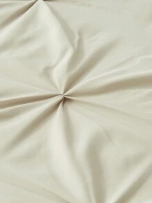 5Pcs/7-Pcs Queen Pinched Pleat Bed Comforter Sets Queen  - Luxurious, Soft, Breathable, Hypoallergenic, And Cooling Summer Bedding For All Seasons With Sheets, Pinched Pleat   Design, And Bed-In-A-Bag Convenience - Easy Care, Machine Washable, And Durable,  Ideal Gift - 卡其色 - 查看 8