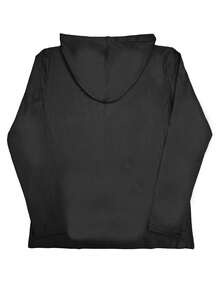 T-shirt à capuche à manches longues et imprimé œil et lune pour femmes, style casual, automne - Noir - Voir 2