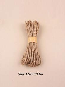 猫抓板绳 - 天然剑麻 - 理想的 DIY 工艺品和宠物玩具配件，DIY 猫抓柱天然绳 - 长度为 393 英寸， - 彩色 - 查看 4