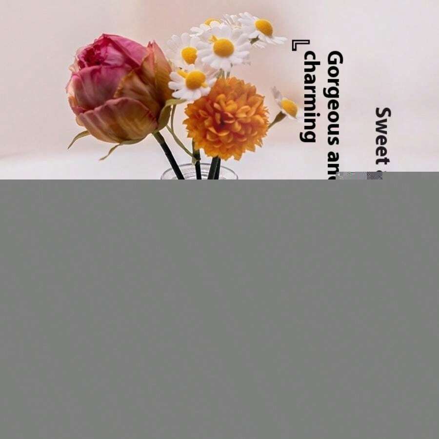 1pc 100ml Flower Scented Candle Gift Box, Flameless Fragrance For