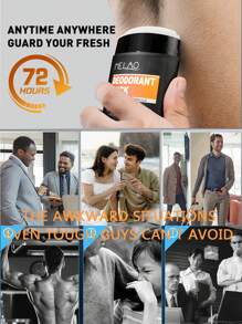 1PC Men's Anti Sweat Deodorant Spray Armpit Sweat Odor Odor Cleaning Body Refreshing Deodorant Spray Sweat Scented Body Stick, Light Fragrance Body Cream, Underarm Odor Reducing, Anti Sweat Stick Strength Deodorant + Antiperspirant - Sweat Block Deodorant Antiperspirant For Women & Men High Degree Sweat & Odor - Black Citrus Flavor - View 7