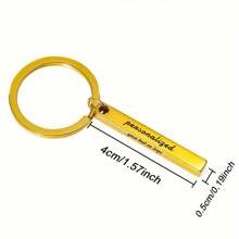 1 Móc khóa thanh khắc chữ cá nhân hóa, có thể tùy chỉnh đá quý theo tháng sinh, khắc chữ 1-4 mặt, móc khóa tùy chỉnh, quà tặng cá nhân hóa, thích hợp để khắc tên, chữ, ngày/giờ đặc biệt, có thể dùng làm phụ kiện túi xách, quà tặng cho bạn trai, quà Giáng sinh, vật trang trí thanh lịch - Nhiều màu 2 - Xem 3