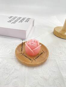 1 nến thơm hoa hồng, nến ngày lễ tình nhân, đồ trang trí sáng tạo, quà tặng ngày lễ - Nhiều màu - Xem 4