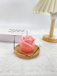 1 nến thơm hoa hồng, nến ngày lễ tình nhân, đồ trang trí sáng tạo, quà tặng ngày lễ - Nhiều màu - Xem 3