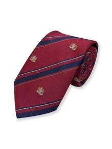 1 条 JK/DK 手工皇冠条纹领带，适合休闲街头穿衬衫男士领带