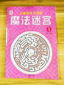 1 本迷宫拼图书，适合 5-16 岁儿童 - 大脑专注力训练、智力开发游戏、意志力强化挑战、圣诞节和随机风格的理想礼物 - multicolour - 查看 4