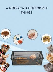 4 件装地板通风口盖过滤网，通风口屏幕网罩捕集器过滤罩适用于家庭 - 黑色 - 查看 4