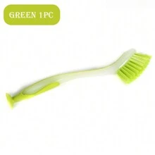 1/2/3/4pcs Suction Cup Dish Brush Set, Soft Bristle Long Handle, Kitchen & Bathroom Cleaning Brush, Suitable For Bowls, Pots, Stoves And Other Cleaning - Multicolor - View 18