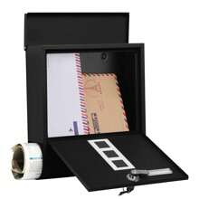 SONGMICS Mailboxes - Black - View 4