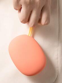 6件套（1个外壳，5个加热垫）硅胶暖蛋替换盒自加热迷你手持暖宝，冬季女士和学生适用的可爱暖宝