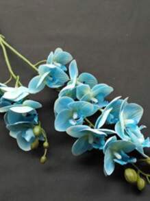 Silicone Orchid Branch - RS722 - Màu xanh lam - Xem 1