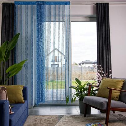 Nova cortina de luxo espessada e densamente tecida de 300 x 250, cortina de ondulação espiral para decoração de divisórias e salão de exposições