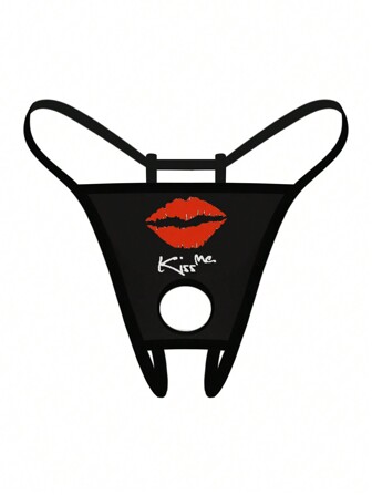 Tanga sexy y calado para hombres, juguetón y cautivador