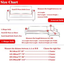 1 Vỏ bọc ghế sofa co giãn có thể kéo dài kèm vỏ gối - phong cách-LY - Xem 2