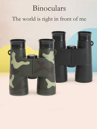 1pc 6x35 Binocular Outdoor Camping Tactical Camouflage High-Definition Telescope