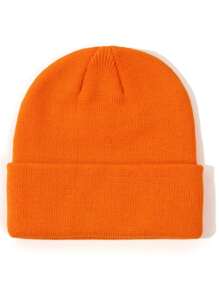 1 件儿童定制印花无檐小便帽，男女通用冬季滑雪帽，适合日常佩戴，礼物 - A - 查看 15