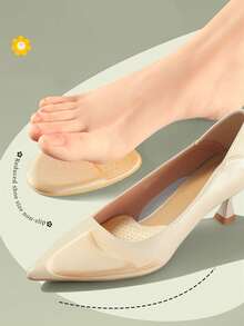 1-5 Paar Zehenballen Pads für Damen, rutschfest & reibungspolsternd für High-Heel-Schuhe, ultra-weiche selbstklebende Zehenballen Einlegesohle