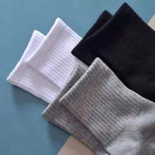Kit With 9 Pairs Of Original Unisex Long Ankle Socks Wholesale 34-44 - Nhiều màu - Xem 4