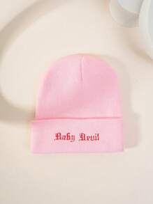 1 chiếc mũ len ấm áp có thể điều chỉnh dành cho cả nam và nữ, mũ chống nắng khi đi chơi ngoài trời/bãi biển, thường ngày phù hợp cho mùa xuân, mùa thu và du lịch, phong cách Y2K dành cho giới trẻ - mũ dệt kim - Xem 3