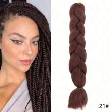 24 英寸渐变色合成发辫预拉伸批发大号编织 KaneKalon 接发 100g/件