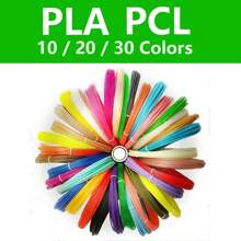 DORMYETIC 1.75mm PLA/PCL 3D 笔丝，3D 打印笔芯，10 色，20 色，30 色，鲜艳有光泽。圣诞礼物，艺术涂鸦，3D 立体创作颜料 - 彩色 - 查看 5