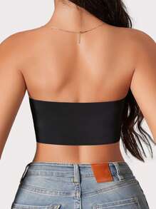 Áo ngực không dây cho nữ Áo ngực không dây vô hình không đường may Áo không có miếng đệm Áo ngực nâng ngực thoáng khí Đồ lót gợi cảm cho nữ Đồ lót - màu đen - Xem 4