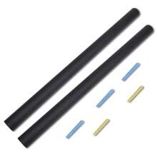 Chalkboard Wall Decal Set 0.6m X  2 Rolls With Chalk Included For Home And Office Use - Black - View 4