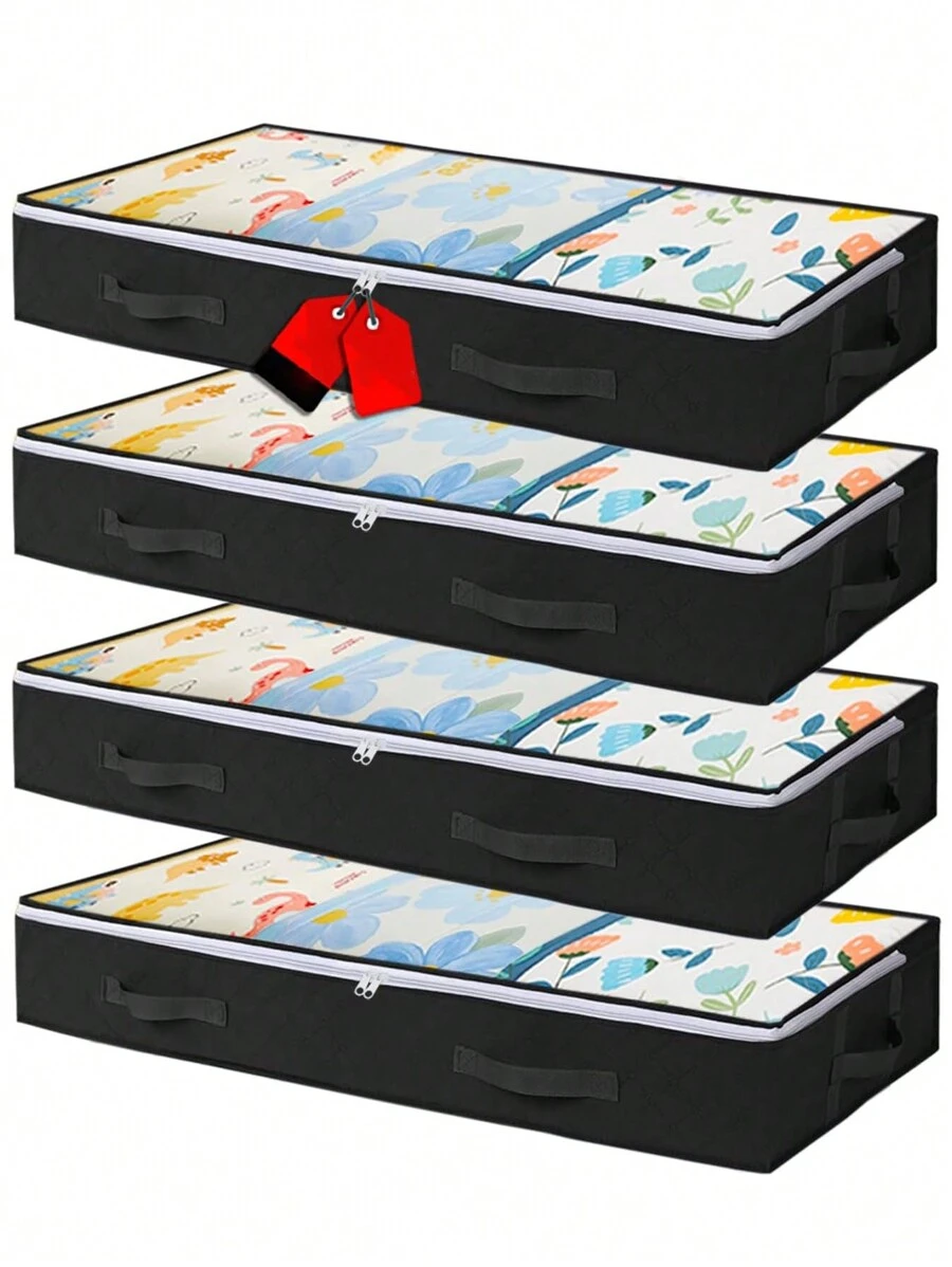 1PC Hộp đựng đồ dưới gầm giường, Túi đựng đồ dưới gầm giường có khóa kéo Cửa sổ trong suốt Tổ chức quần áo không dệt Áo len Chăn bông Chăn gối Váy Quần Giày Quần jean Bốt Váy Phòng ngủ, Tổ chức, Lưu trữ tại nhà, Dành cho áo phông trắng nữ, Quần đen nữ, Quần áo mùa đông dành cho nữ, Váy, Quần áo mùa đông dành cho nữ, Váy phụ nữ thanh lịch, Áo sơ mi trắng dành cho nữ, Tay dài, Bộ đồ liền thân màu trắng dành cho nữ, Váy mùa xuân dành cho nữ, Trang phục mùa xuân dành cho nữ, Mùa xuân, Quần áo mùa xuân, Tối giản, Lưu trữ áo mùa hè - Nhiều màu - Xem 1