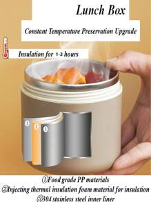 Cute Cherry 304 Stainless Steel Lunch Box Set With Insulated Bag,Large Capacity Portable Insulated Food Lunch Container Set With Thermal Lunch Box Separate Stackable Lunch Containe - Multicolor Lunch Box - View 8