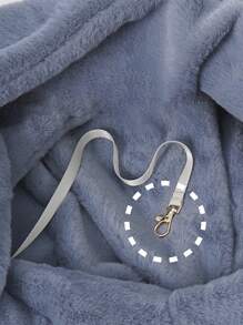 Pet Carrier Bag Made Of Faux Rabbit Fur, Convenient, Comfortable For Carrying Medium And Small Cats And Dogs - Multicolor - View 10