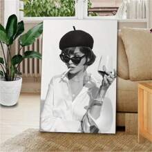 1PC Áp phích đen trắng Áp phích xu hướng Áp phích thời trang Nghệ thuật treo tường bằng vải Canvas cho phòng ngủ Phòng khách Trang trí Quà tặng Phòng khách, Phòng ăn, Phòng học, Hành lang, Quán cà phê, Văn phòng, Phòng ký túc xá, Nghệ thuật treo tường, Trang trí tường, Trang trí nhà Tranh vải Canvas (Không có khung) - Nhiều màu - Xem 9