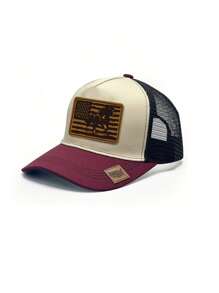 1 件男女通用休闲时尚棒球网帽，带有野马和美国国旗背景，是自然与爱国主义的完美结合 - 國旗小馬 - 查看 8