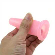 2 piezas de dispositivo de ventosas de silicona para el cuidado facial y de los ojos, elevación de la piel, masaje de mantenimiento. Material de confianza. Diseño compacto, fácil de transportar