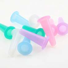 2 piezas de dispositivo de ventosas de silicona para el cuidado facial y de los ojos, elevación de la piel, masaje de mantenimiento. Material de confianza. Diseño compacto, fácil de transportar