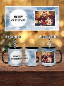 1 chiếc cốc 11Oz Merry Christmas-Cốc thủy tinh in ảnh tùy chỉnh, Đồ trang trí Giáng sinh, Cốc đựng nước tùy chỉnh Giáng sinh, Cốc cà phê in ảnh Giáng sinh tùy chỉnh, Quà tặng sáng tạo cho gia đình vào dịp Giáng sinh, Quà tặng Giáng sinh đặc biệt cho cặp đôi - nhiều màu - Xem 12