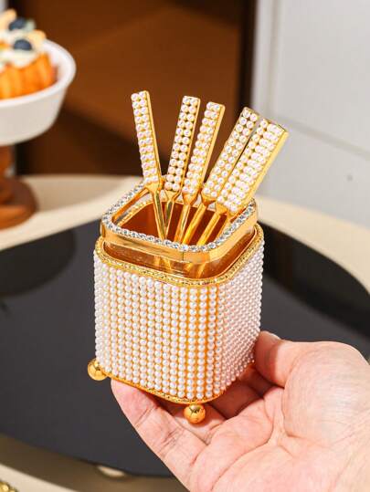 1 套不锈钢咖啡勺，适用于家庭、厨房、甜点、厨具、家居装饰，适用于婚礼、派对、礼物、生日、学校用品