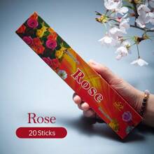 1 件香，室内家用串香，莲花形多孔香炉，香基，五种香味可供选择情人节情人节用品婚礼用品 - 28g - 查看 6