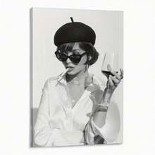 1PC Áp phích đen trắng Áp phích xu hướng Áp phích thời trang Nghệ thuật treo tường bằng vải Canvas cho phòng ngủ Phòng khách Trang trí Quà tặng Phòng khách, Phòng ăn, Phòng học, Hành lang, Quán cà phê, Văn phòng, Phòng ký túc xá, Nghệ thuật treo tường, Trang trí tường, Trang trí nhà Tranh vải Canvas (Không có khung) - Nhiều màu - Xem 5