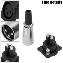 Electric Scooter Battery Charging Port Plug Dust-Proof Lithium Battery Charging Pile 3 Pin 3 Prong Plug Adapter Port - Black - View 7
