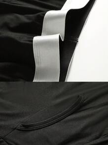 3 pièces Set de sous-vêtements extensibles thermiques pour hommes, comprenant un sous-pantalon de sport ajusté et élastique pour l'automne/l'hiver