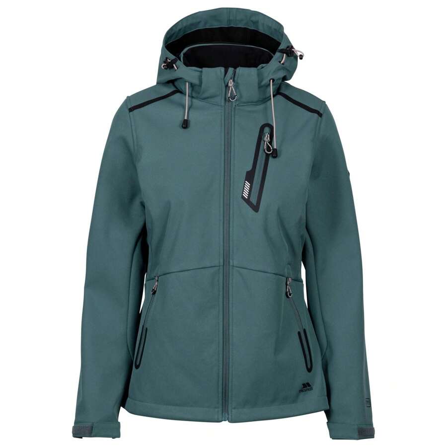 Trespass Womens/Ladies Neman TP75 Soft S Jacket (Spruce Green) - Green - View 1