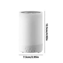 1pc 150ml 7 Colors Lighting Flame Ultrasonic Aroma Diffuser, Aromatherapy Diffuser Machine, Portable USB Essential Oil Desktop Diffuser Air Humidifier